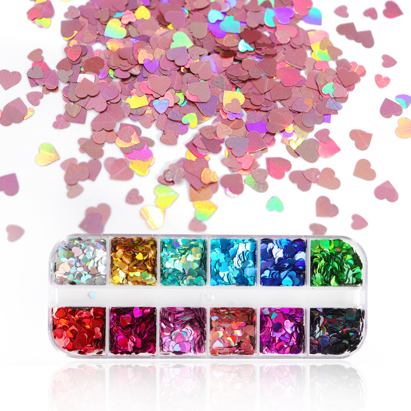 Mix Color Fluorescent Butterfl - Nail Art Inspo ulasan dan harga