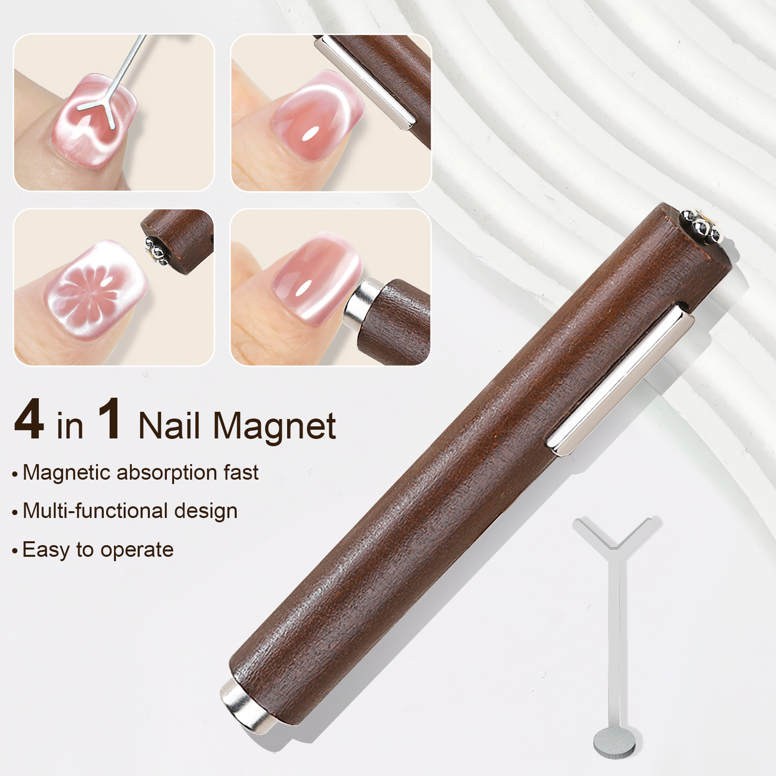 2pcs 3-In-1 Multifunctional Ma - Nail Art Love ulasan dan harga