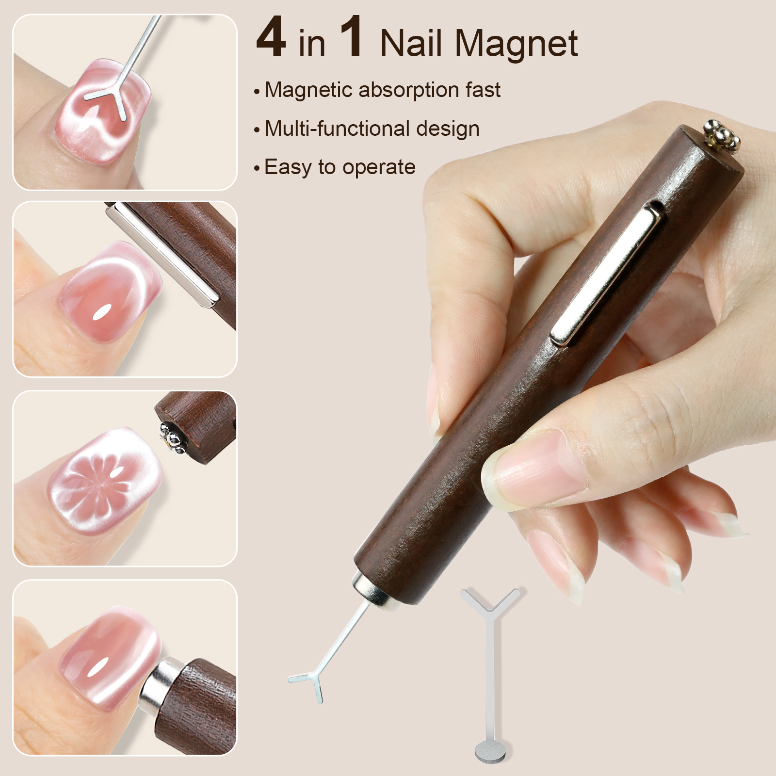2pcs 3-In-1 Multifunctional Ma - Nail Art Love ulasan dan harga