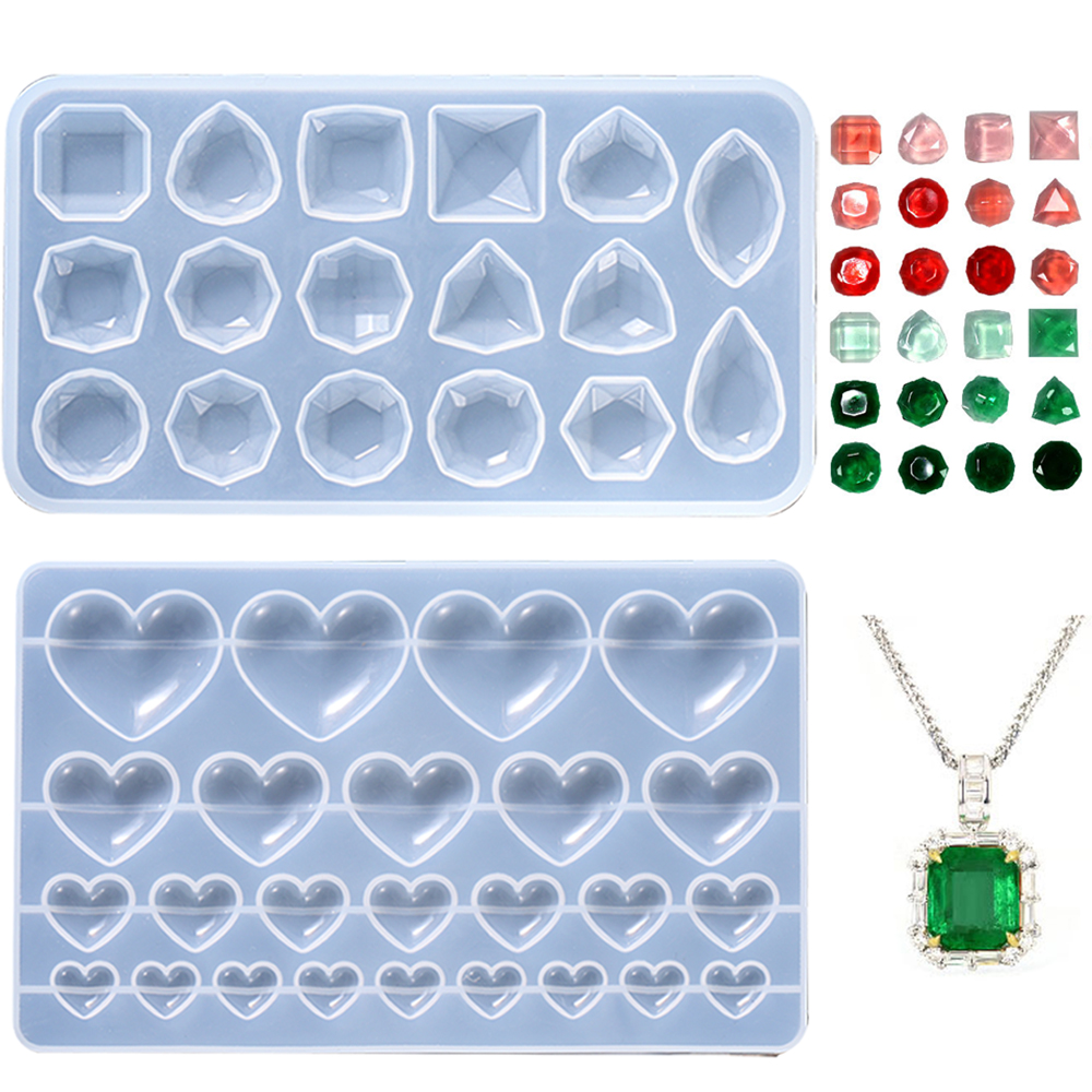 DIY Cube Ring Necklace Bracele - Nail Art Love ulasan dan harga