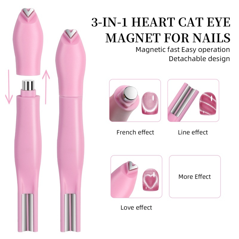 3 in 1 Cat Eye Nail Magnetic S - Nail Art Love ulasan dan harga