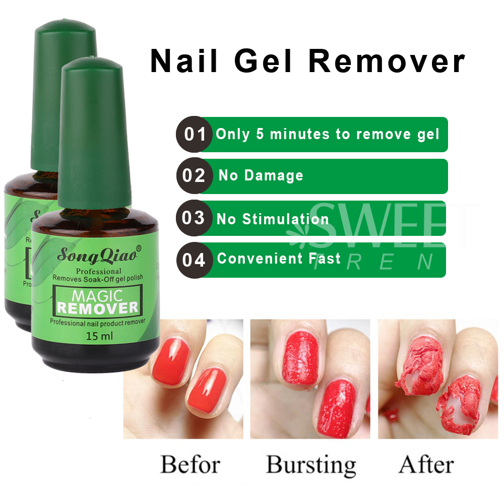 1/2/3pcs 15ml Nail Remover Bur - Nail Art Remover ulasan dan harga