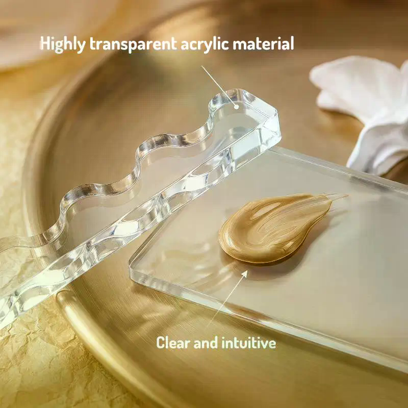 Reusable Nail Art Palette With - Nail Art Vector ulasan dan harga