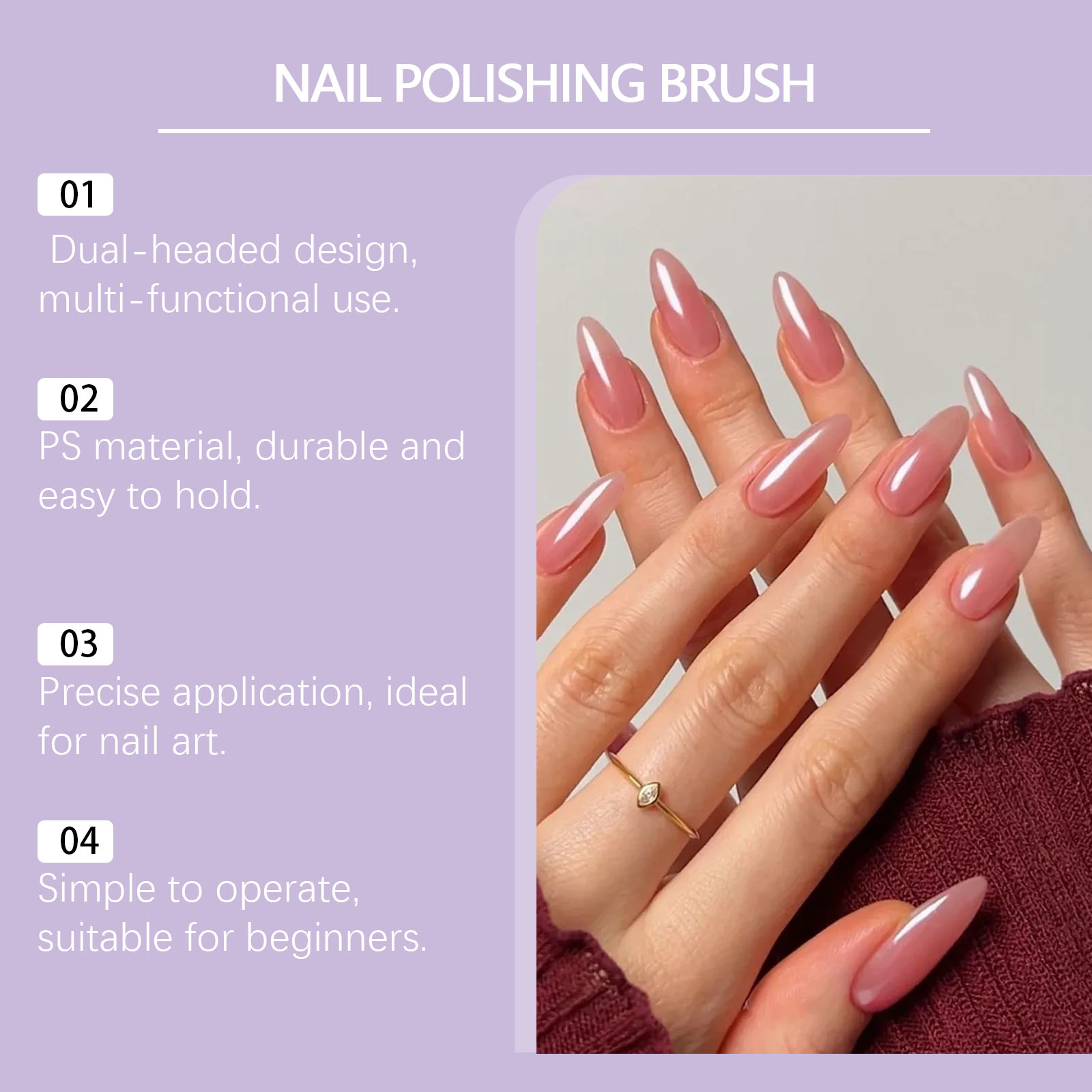 Nymixa 3 PCS Dual Head Silicon - Nail Art Inspo ulasan dan harga