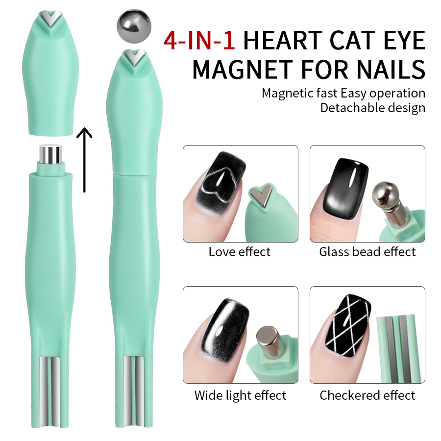 RSNAIL 4 in 1 Cat Eye Nail Mag - Nail Art Love ulasan dan harga