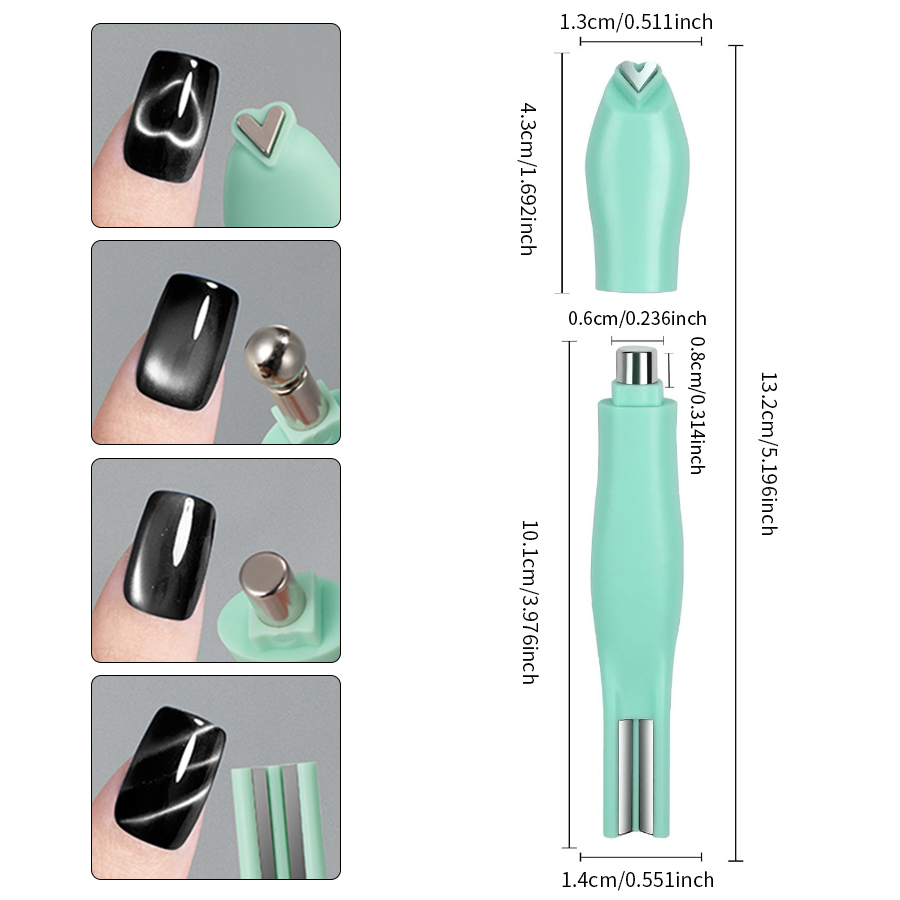 RSNAIL 4 in 1 Cat Eye Nail Mag - Nail Art Love ulasan dan harga