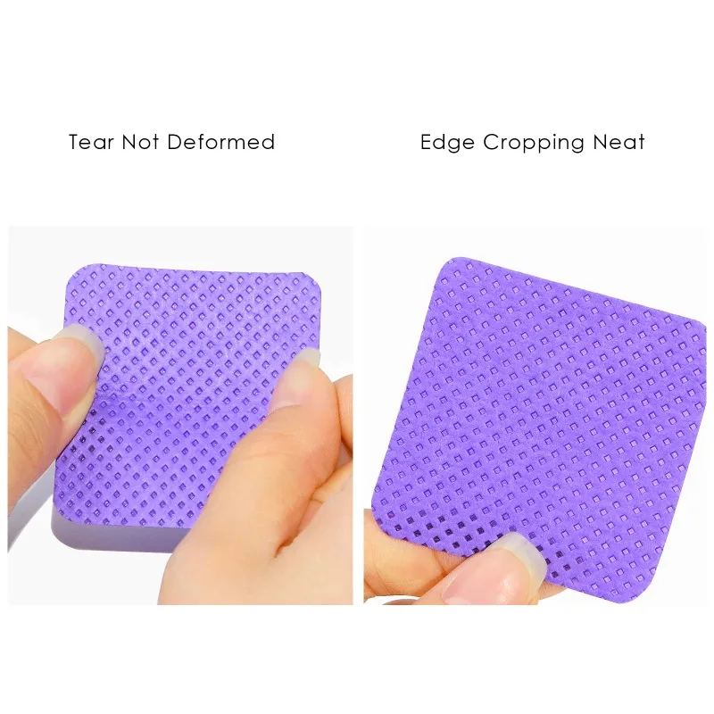 100pcs/Pack Lint-free Nail Pol - Nail Art Remove ulasan dan harga