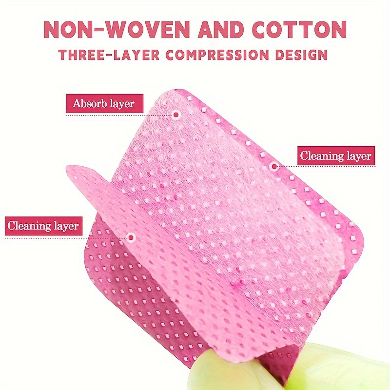 20/600pcs Lint-Free Nail Wipes - Nail Art Remove ulasan dan harga