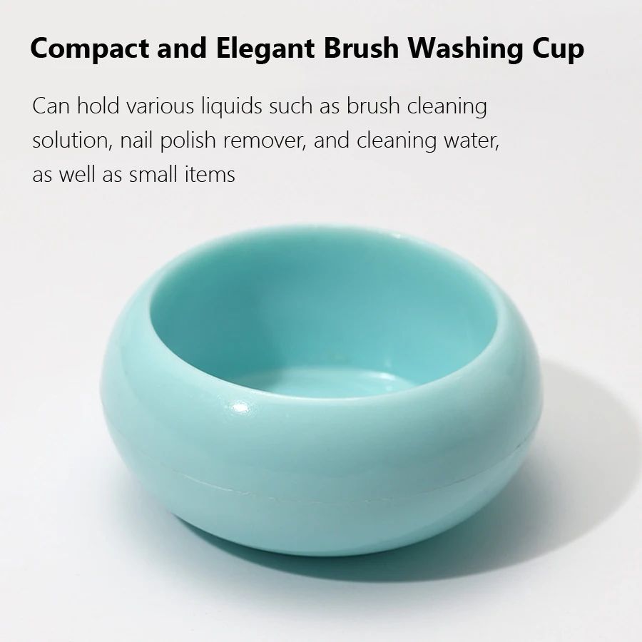 Acrylic Nail Brush Washing Bow - Nail Art Vector ulasan dan harga